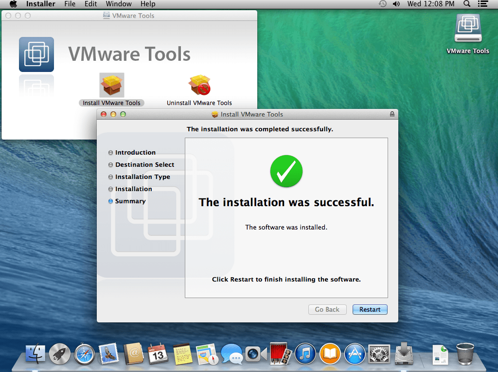 download latest vmware tools darwin.iso